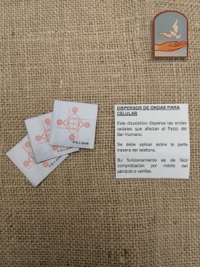 Dispersor de ondas para celulares (autoadhesivo)