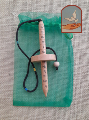 Pendulo redondo de madera