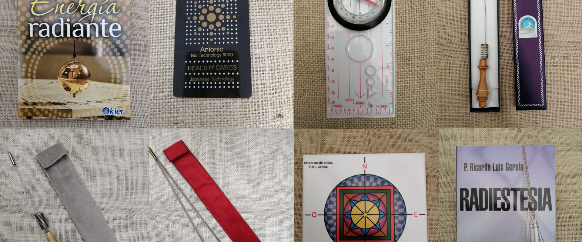 Venta de productos de radiestesia